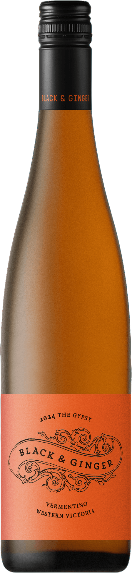 Black & Ginger The Gypsy Vermentino  2024 Grampians bottle